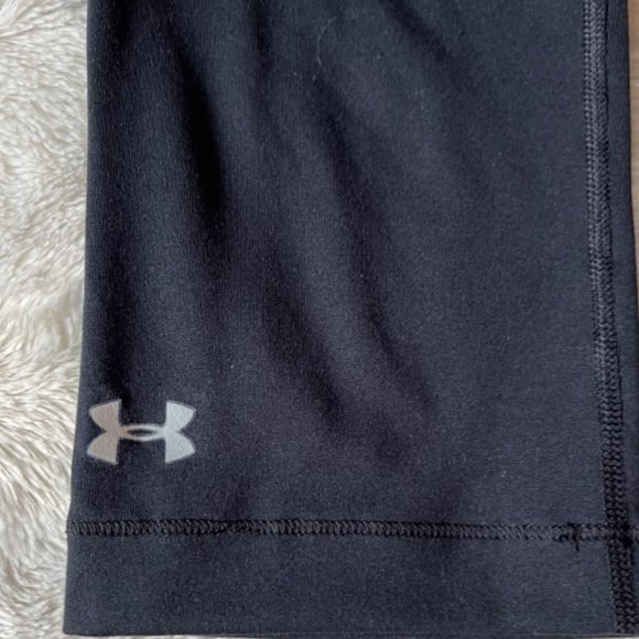 Under Armour Black Heat Gear Capri Pants Ladies Size S - Picture 2 of 12